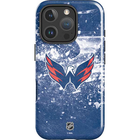 NHL Washington Capitals Frozen iPhone 16 Pro Magsafe Impact Case